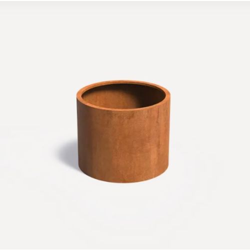 Cortenstaal Plantenbak Rond diameter 100cm, hoogte 80cm