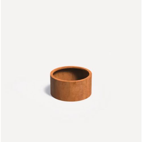 Cortenstaal Plantenbak Rond diameter 80cm, hoogte 40cm
