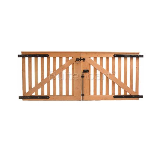 Dubbele Tuinhekje Douglas Fijnbezaagd