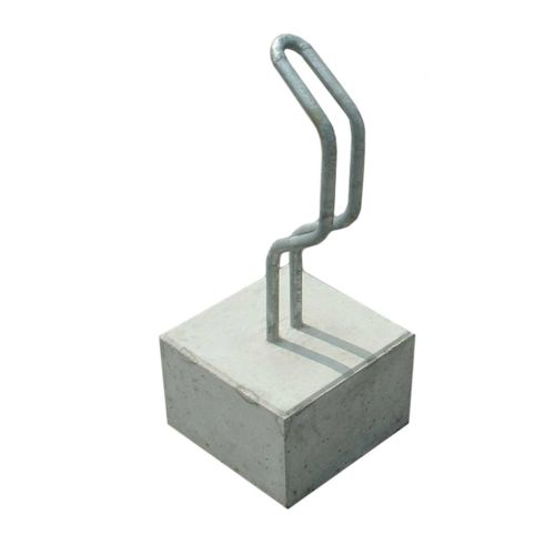 Fietsenstandaard Beton Grijs 30x30x20 Recht