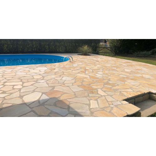 Flagstones Amazon Gold per m2
