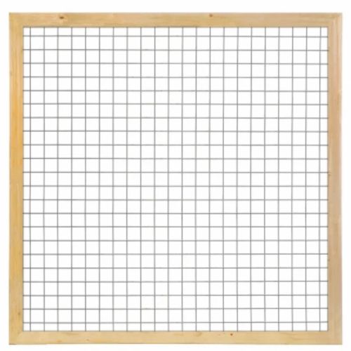 Gaaselement met kader 45x45mm H180xB180cm geïmpregn