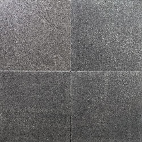 Gabro Antracite Waterjet met facet 80x80x3