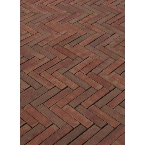 Gebakken Waalformaat Morado Rood-Paars genuanceerd 8cm