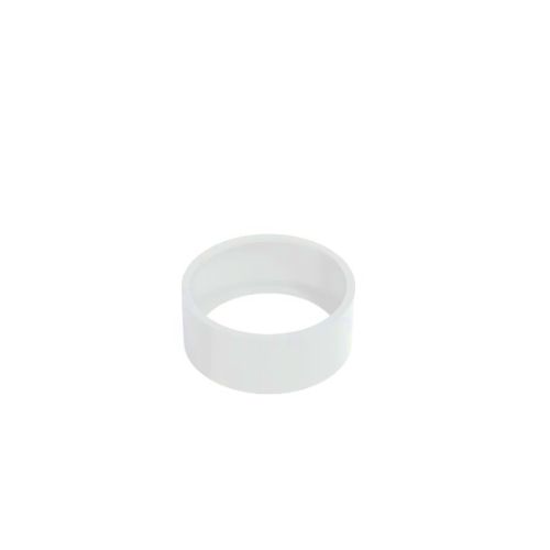 Gepoedercoat Aluminium Wit Plantenbak Rond diameter 100cm, hoogte 40cm