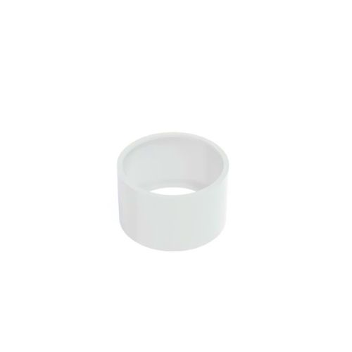 Gepoedercoat Aluminium Wit Plantenbak Rond diamter 100cm, hoogte 60cm