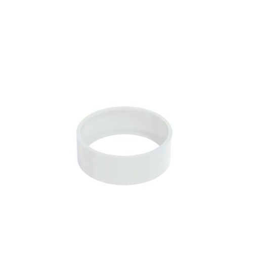 Gepoedercoat Aluminium Wit Plantenbak Rond diameter 120cm, hoogte 40cm