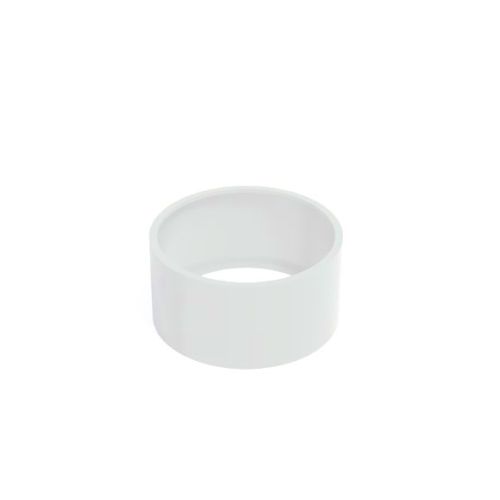 Gepoedercoat Aluminium Wit Plantenbak Rond diamter 120cm, hoogte 60cm