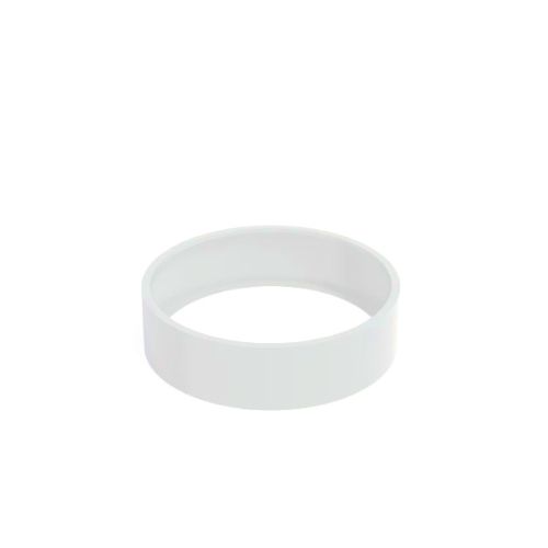 Gepoedercoat Aluminium Wit Plantenbak Rond diameter 150cm, hoogte 40cm