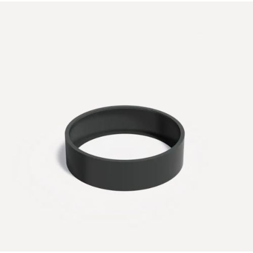 Gepoedercoat Aluminium Zwart Plantenbak Rond diameter 150cm, hoogte 40cm