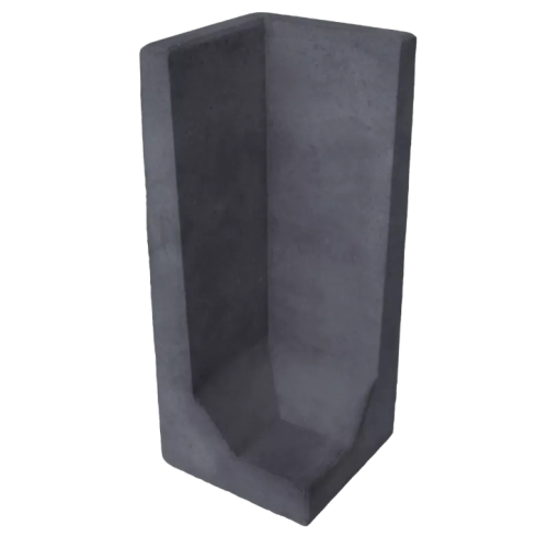 Hoek L-element Antraciet 100x40x40