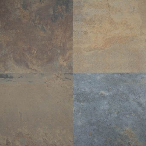 Keramische Tuintegel Ardesie Arcobaleno 60x60x2cm