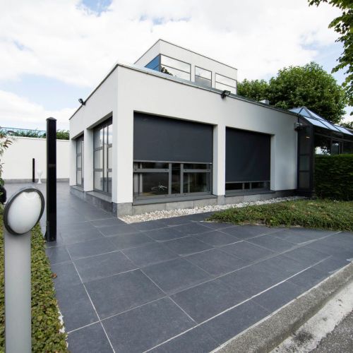 Keramische Tuintegel Jako Black 80x80x3cm