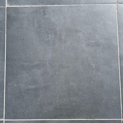 Keramische Tuintegel Nova Lava Ash 80x80x3cm