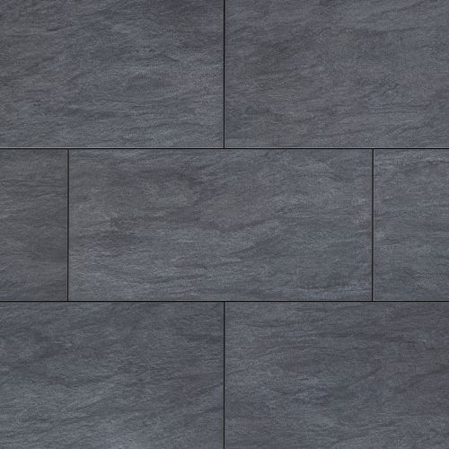 Keramische tuintegel Trentino Nero Tre 40x80x3cm