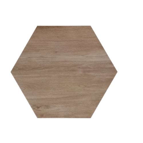 Keramische Zeshoek tegel Foresta Chiaro Ø60x52x2cm