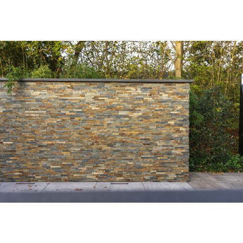 Natuursteenstrip Multicolor 15x60cm