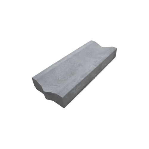 Molgootelement 40x12.5x100 holling is 26/4 grijs