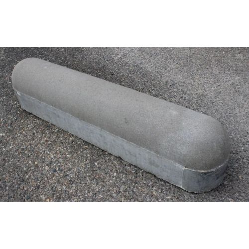 Parkeerstootband 20x20x100 dubbelzijdig grijs