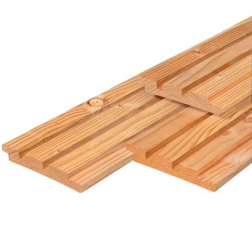 Douglas Triple Rhombus Onbehandeld Gedroogd en Geschaafd 1.9x13x300cm