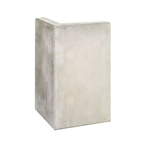 L-hoekelement Grijs 60x50x50cm