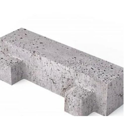 Oud Hollandse Betonklinker Met Nokken Grijs 40x10x10cm