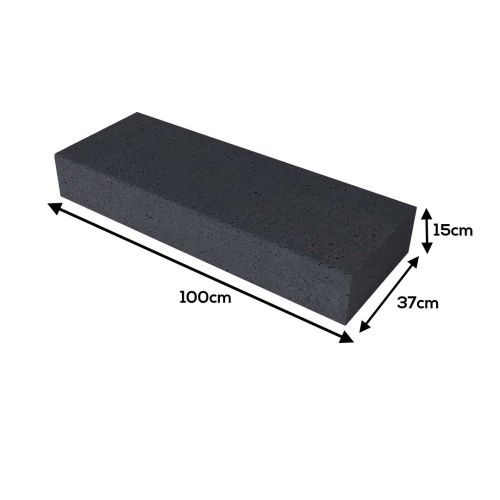 Oud Hollandse Traptrede Carbon 100x37x15cm