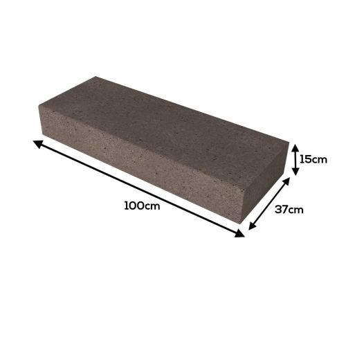 Oud Hollandse Traptrede Taupe 100x37x15cm