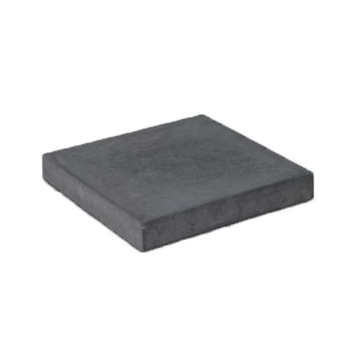 Paalmuts Vlak Beton Antraciet 24x24x5