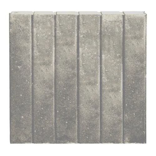 Palissadeband Grijs Recht 8x50x50cm