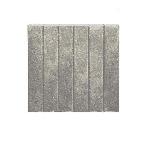 Pallisade Blokjesband 8x50x50cm Grijs