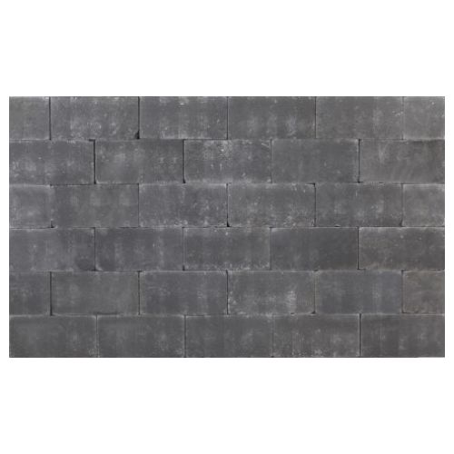 Patioblok getrommeld Antraciet 60x12x12cm