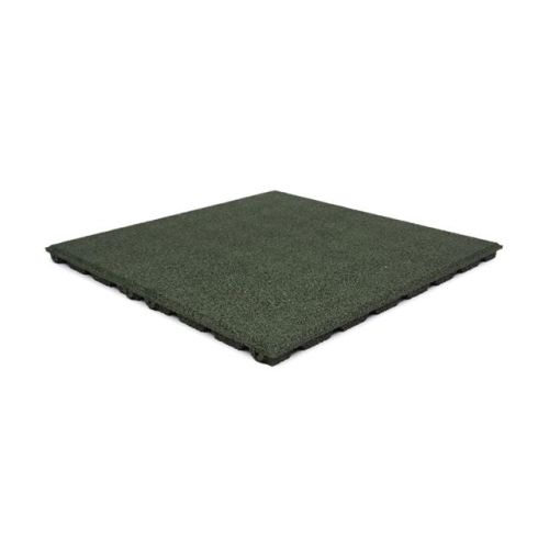 Rubber Veiligheidstegel Groen 50x50x2,5cm