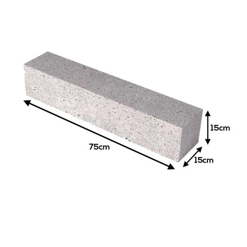 Oud Hollands Stapelelement Grijs 75x15x15cm