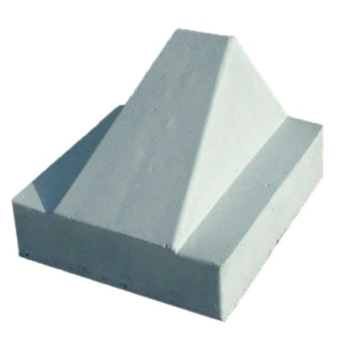 Schrikblok Bermblok Betonwit 60x50x40cm