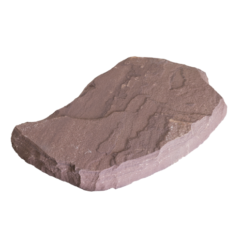 Staptegel Flagstone Handgekapt Zandsteen Rood per stuk