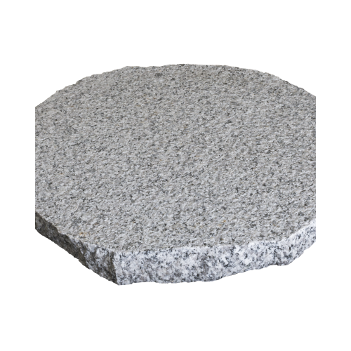 Staptegel Flagstone Graniet Grijs Ø35x3 per stuk