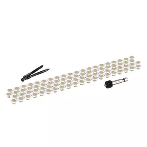 TimberTech schroef&plug 9,3m²(350schroeven 400pluggen)Frenc