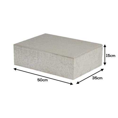 Traptrede Grijs 50x35x15cm