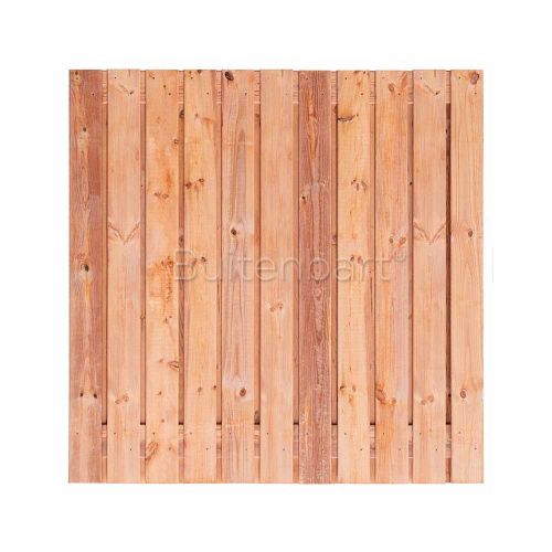 Trendline Privacy Plus Schuttingscherm 180x180cm, Grenen Rood Geimpregneerd, 16mm
