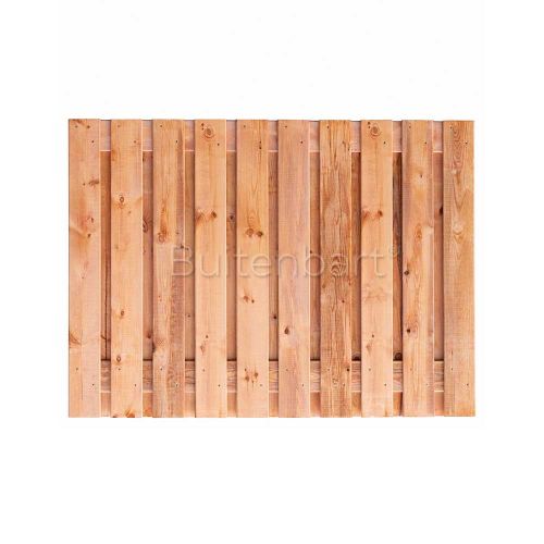 Trendline Schuttingscherm 130x180cm, Grenen Rood Geimpregneerd, 16mm