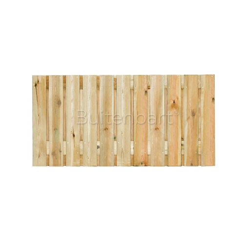 Trendline Schuttingscherm 89,5x180cm, Grenen Groen Geimpregneerd, 16mm