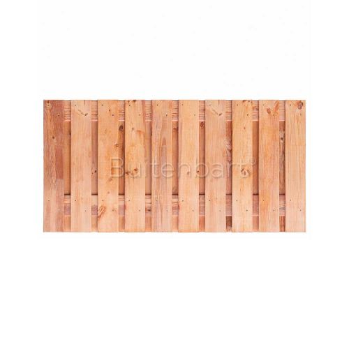 Trendline Schuttingscherm 90x180cm, Grenen Rood Geimpregneerd, 16mm