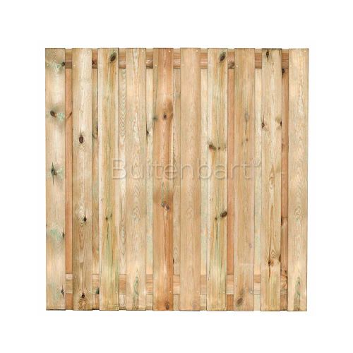 Trendline Schuttingscherm Extra breed  220x180cm, Grenen Groen Geimpregneerd, 16mm