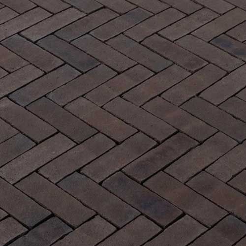 Gebakken Dikformaat Safino Zwart 8cm