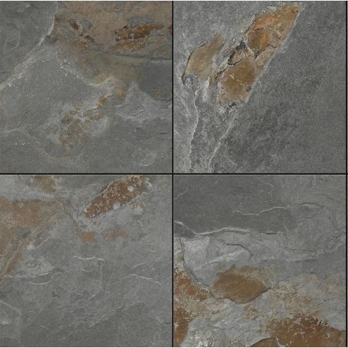 Keramische tuintegel Varia Antracite 60x60x3cm