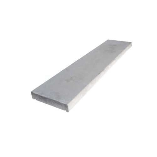 Vlakke Muurafdekplaat Beton Grijs 30x100x5cm