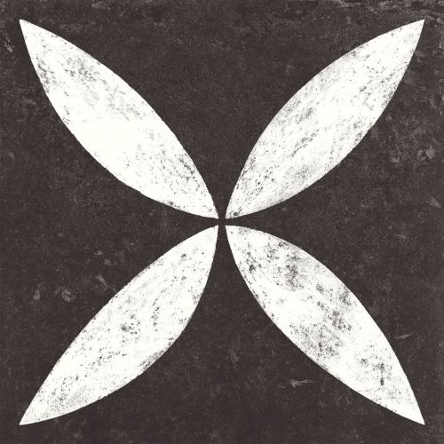 vtwonen Solostone Belgium Stone White Flower 70x70x3.2cm