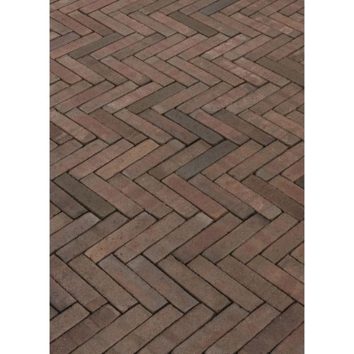 Gebakken Waalformaat Peraldo Rood-Paars genuanceerd 8cm