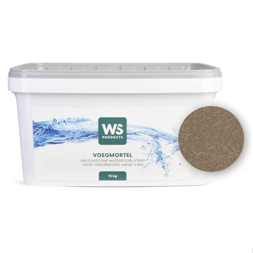 WS Voegmortel Easy Fine SteenGrijs 15kg